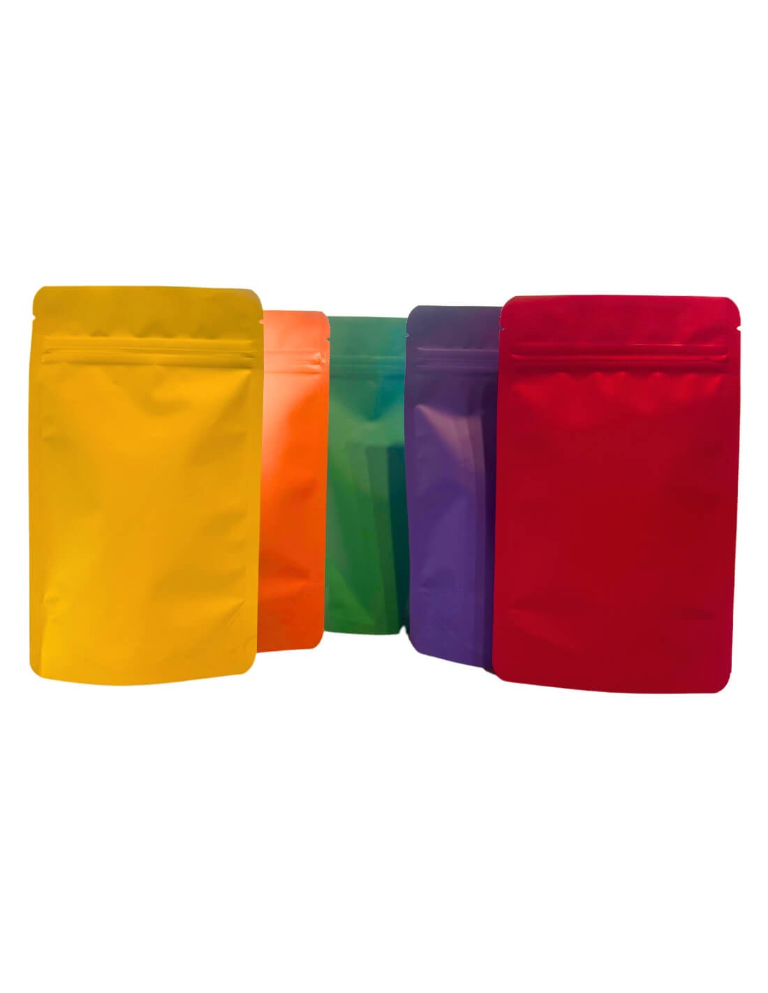 Kolorowe opakowania Doypack