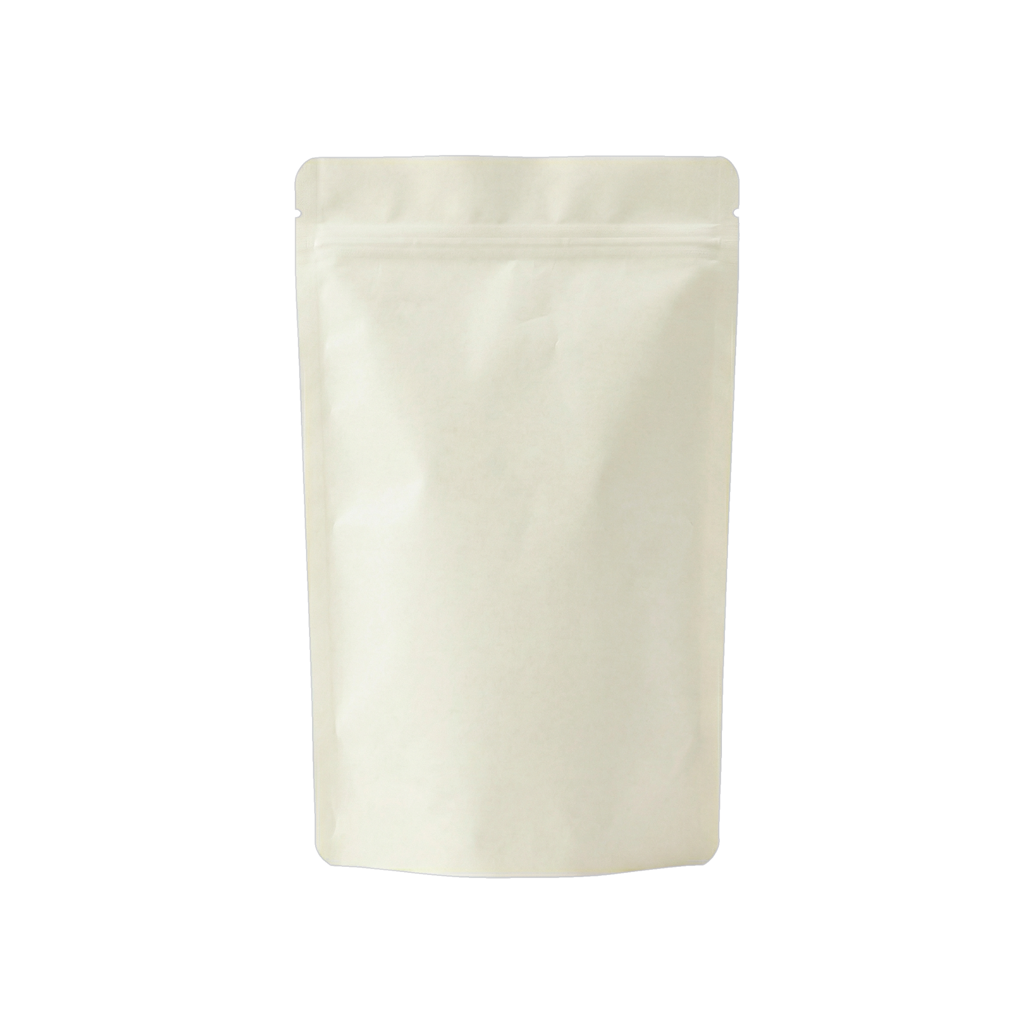 Doypack Biały Papier Kraft