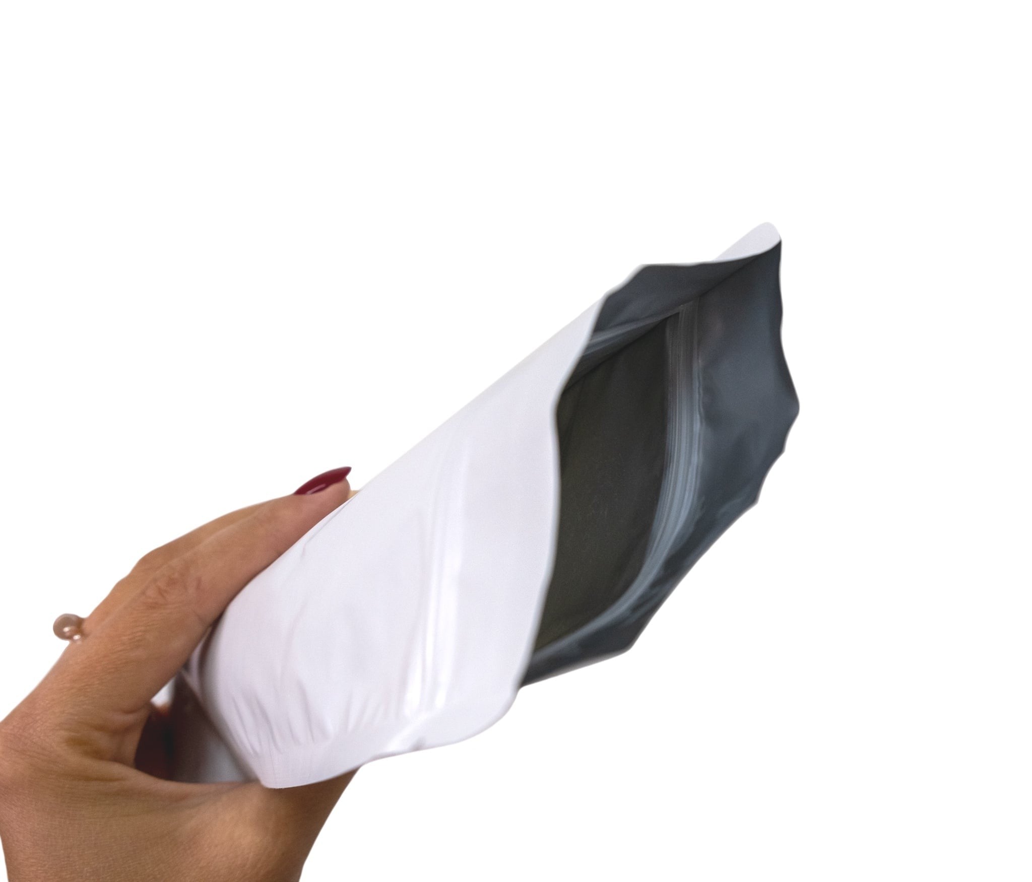 Doypack Biały Aluminium