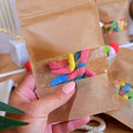 Doypack Papier Kraft z okienkiem