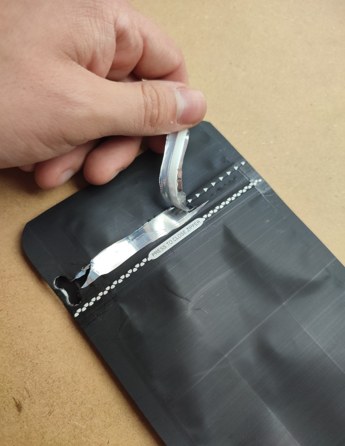 Flat Bottom Czarny Aluminium