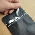 Flat Bottom Czarny Aluminium