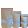 Doypack Kompostowalny Papier Kraft z okienkiem