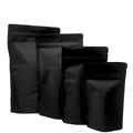 Doypack Czarny Papier Kraft