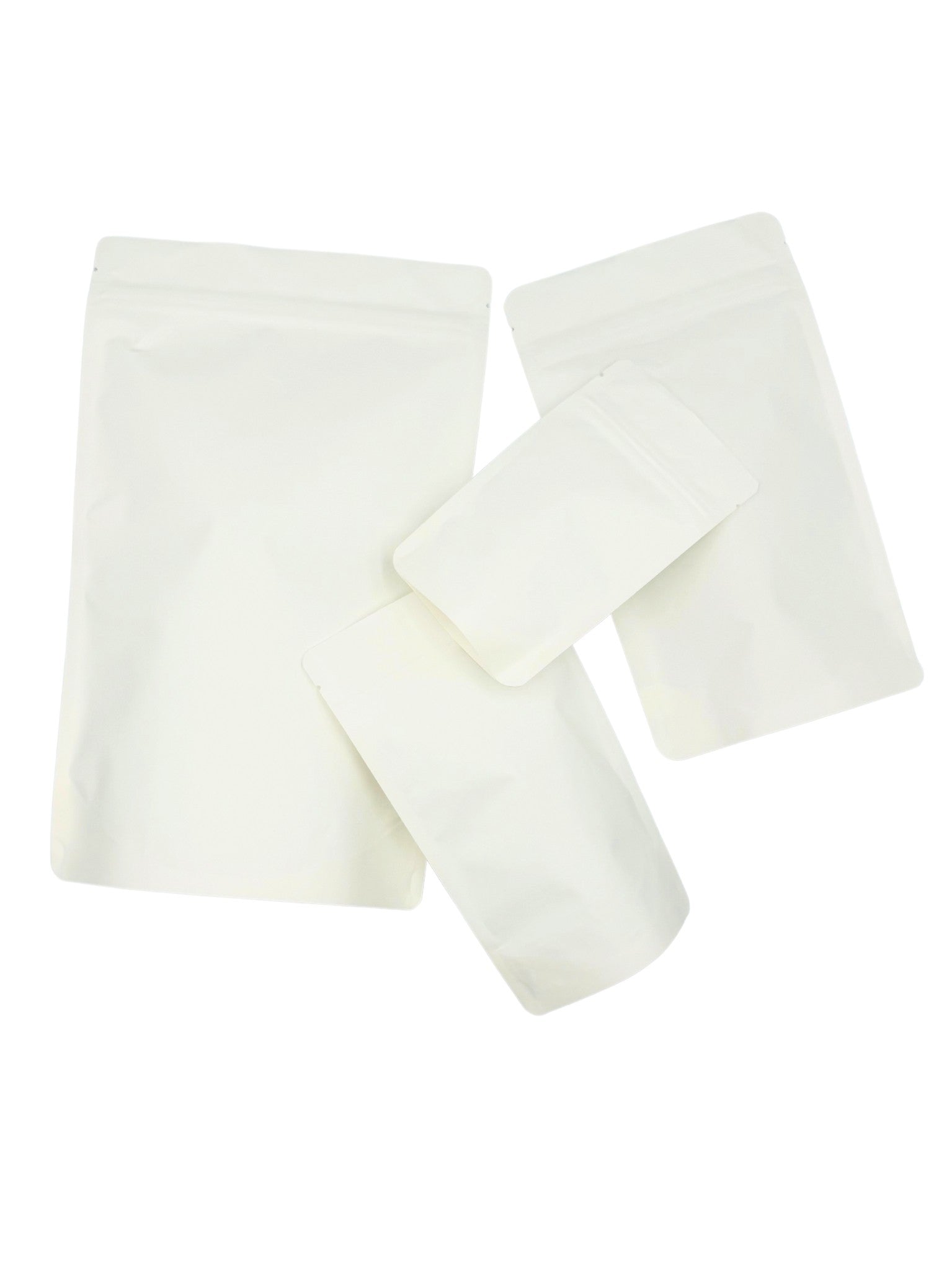 Doypack Biały Papier Kraft