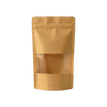 Doypack Papier Kraft z okienkiem