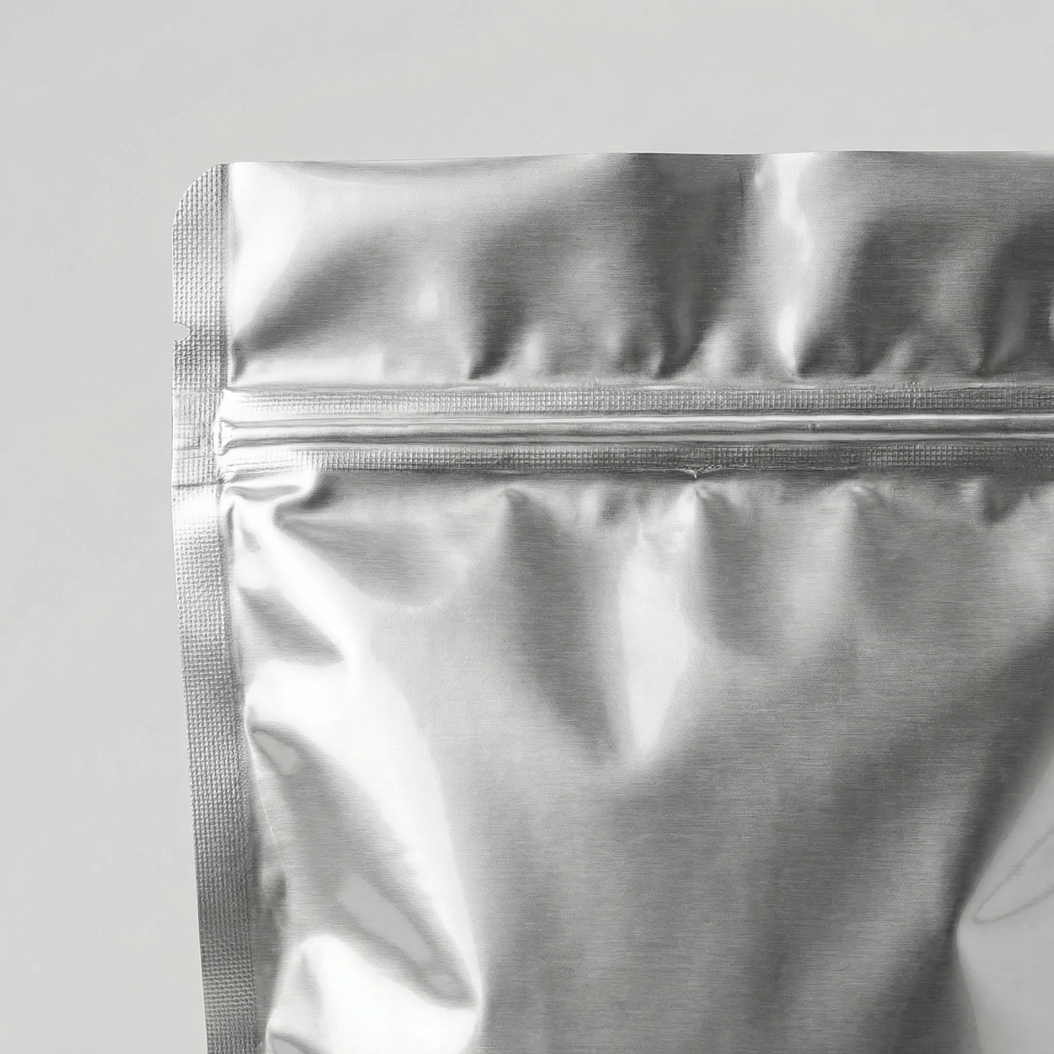 Doypack Srebrny Aluminium